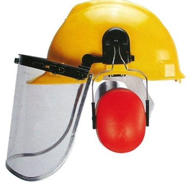 Mũ Bảo Hộ Có Kính Và Bịt Tai Chống Ồn