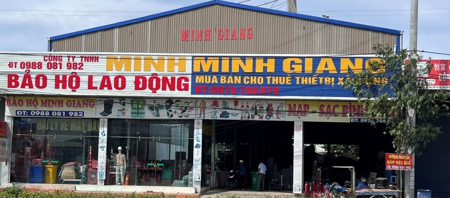 BẢO HỘ LAO ĐỘNG VÀ PHÒNG CHÁY CHỮA CHÁY MINH GIANG